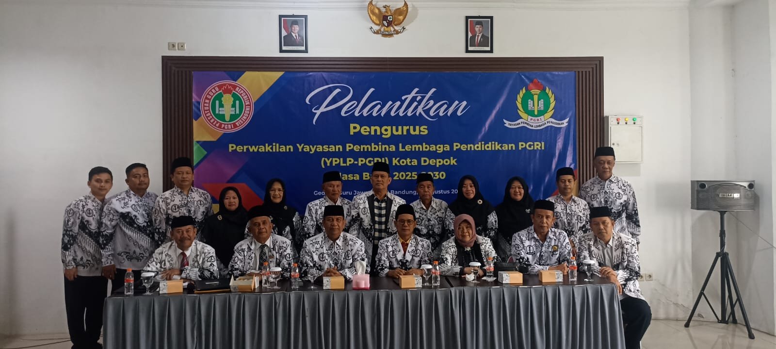 Pelantikan Pengurus Perwakilan YPLP PGRI Kota Depok
